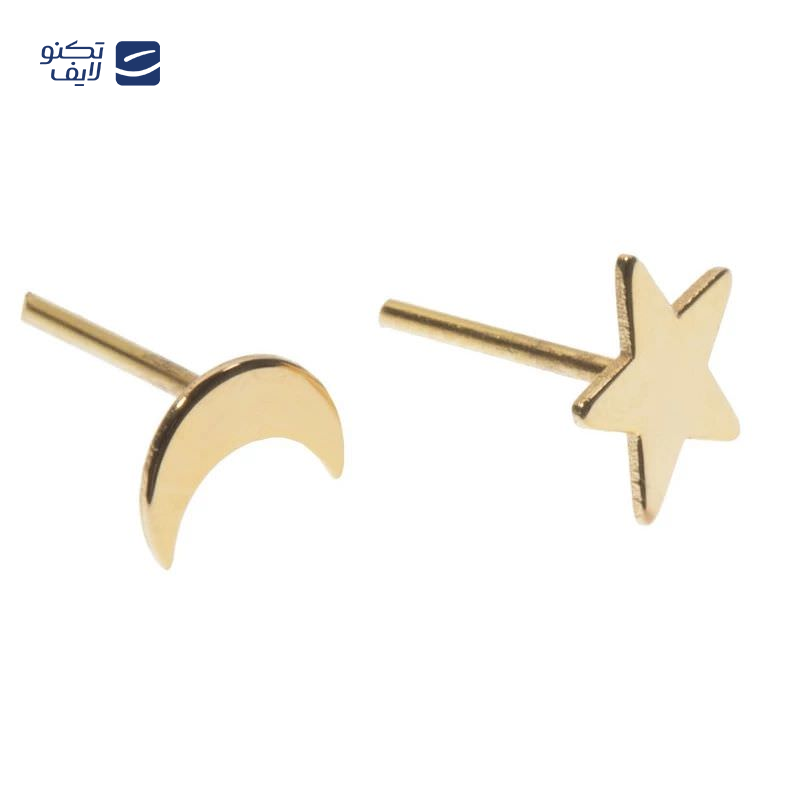 gallery-گوشواره طلا زنانه طرح پاپیون ساده قو طلایی کد E006869 copy.png