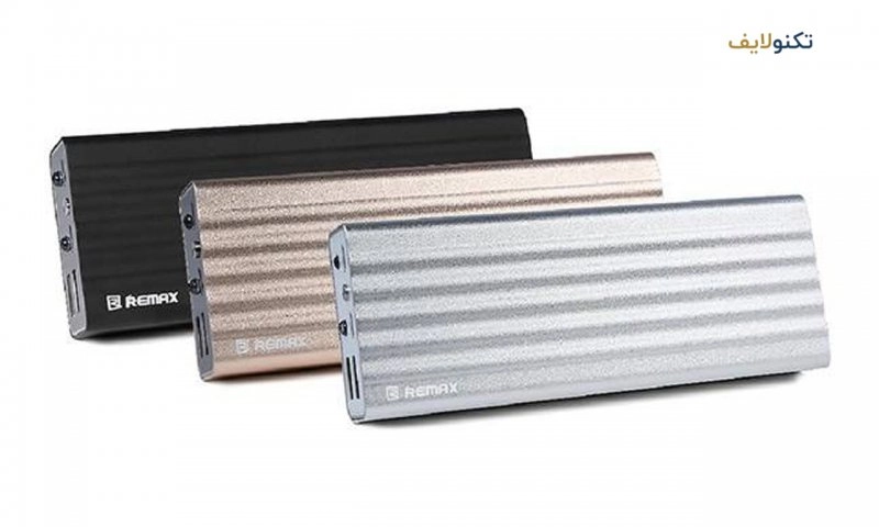 پاوربانک ریمکس مدل Vanguard RP-V20 با ظرفیت 20000 میلی آمپر ساعت