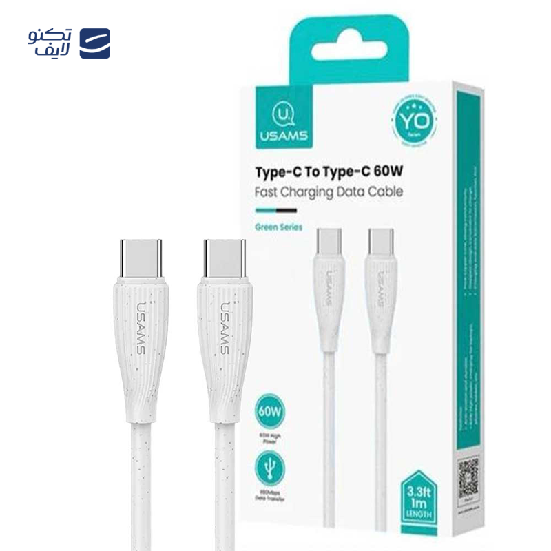 gallery-کابل تایپ سی به لایتنینگ یوسمز مدل SJ717-30W طول 1.2 متر copy.png