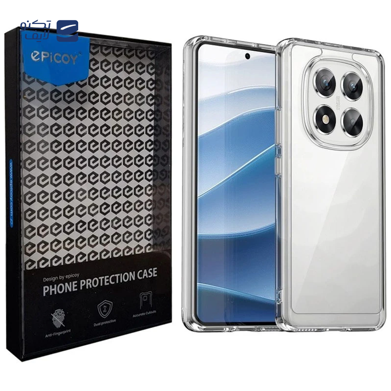 gallery-کاور گوشی پوکو C50 اپیکوی مدل Transparent Clear copy.png