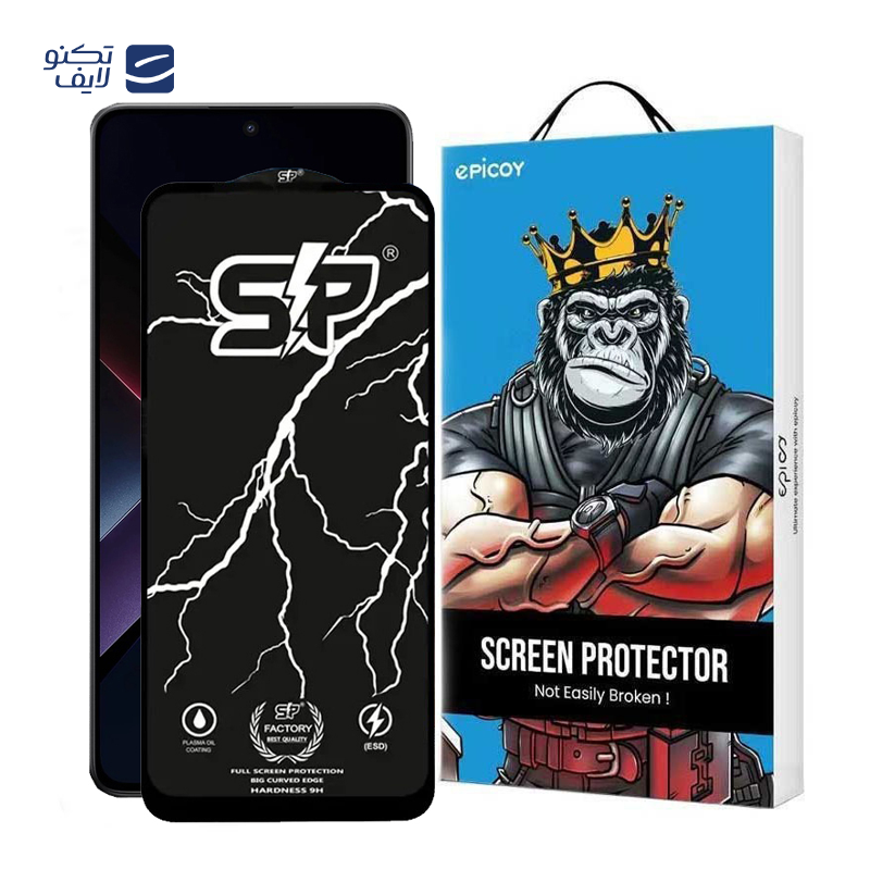 محافظ صفحه نمایش اپیکوی مدل SP Factory مناسب برای گوشی موبایل شیائومی Poco X7 Pro/X7/X6 Pro/X6