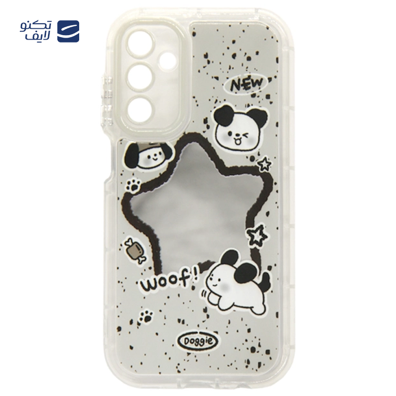 gallery-قاب گوشی سامسونگ Galaxy A51 مدل آینه ای طرح سگ copy.png