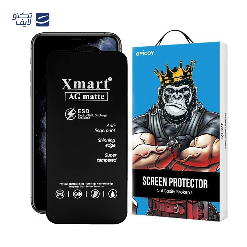 محافظ صفحه نمایش مات اپیکوی مدل Xmart Ag Matte مناسب برای گوشی موبایل اپل iphone 11 Pro max/XS Max 