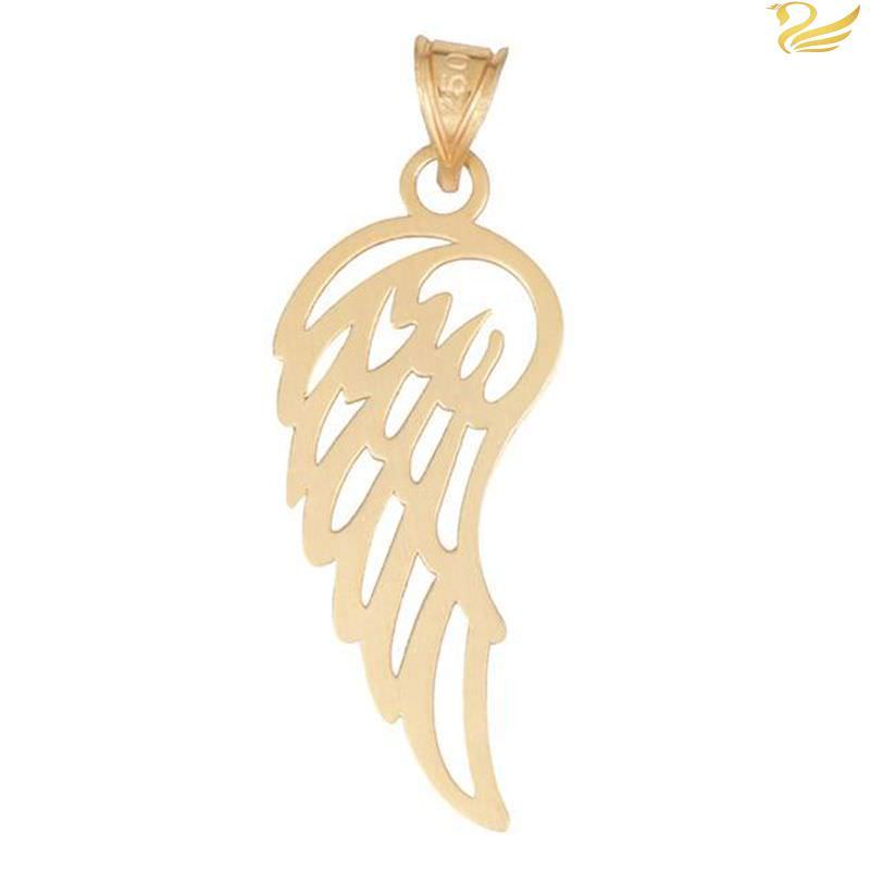 پلاک طرح بال طلا 18عیار طرح بال فرشته