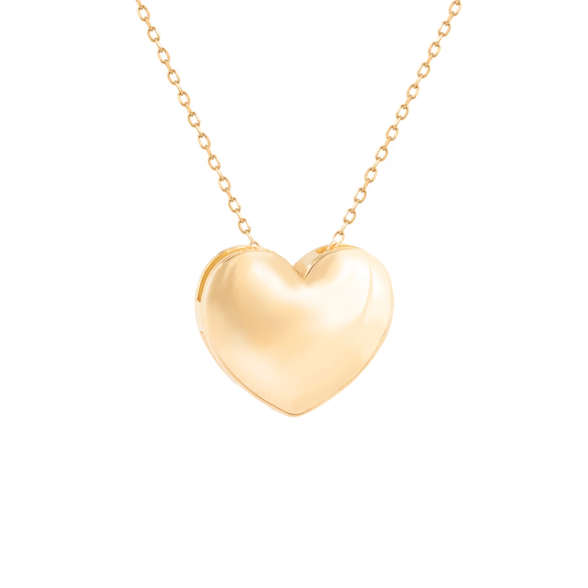 گردنبند طلای زنانه 18 عیار بان گالری مدل قلب دامله آمارا گردنبند طلای زنانه 18 عیار بان گالری مدل قلب دامله آمارا