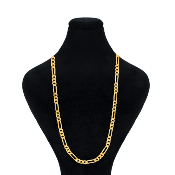 گردنبند طلا 18 عیار زنانه مدل فیگارو 3