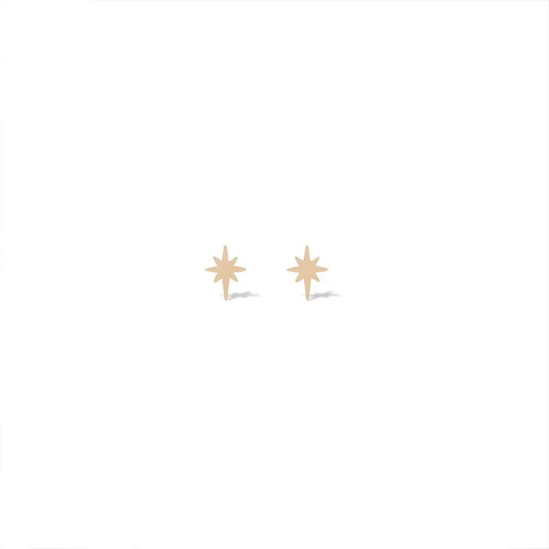 گوشواره طلا 18عیار طرح درخشان