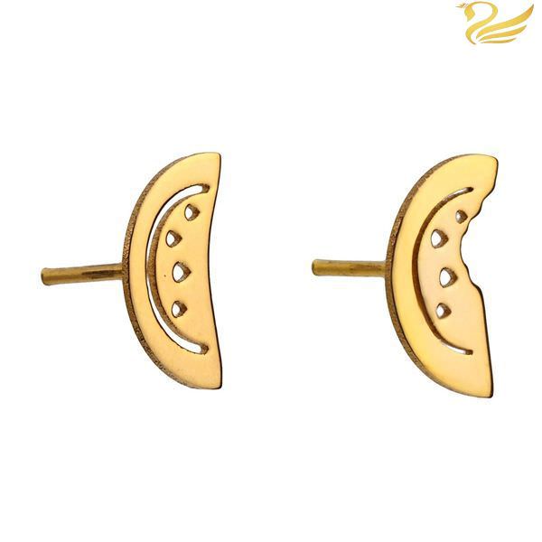 گوشواره طلای 18عیار طرح هندوانه