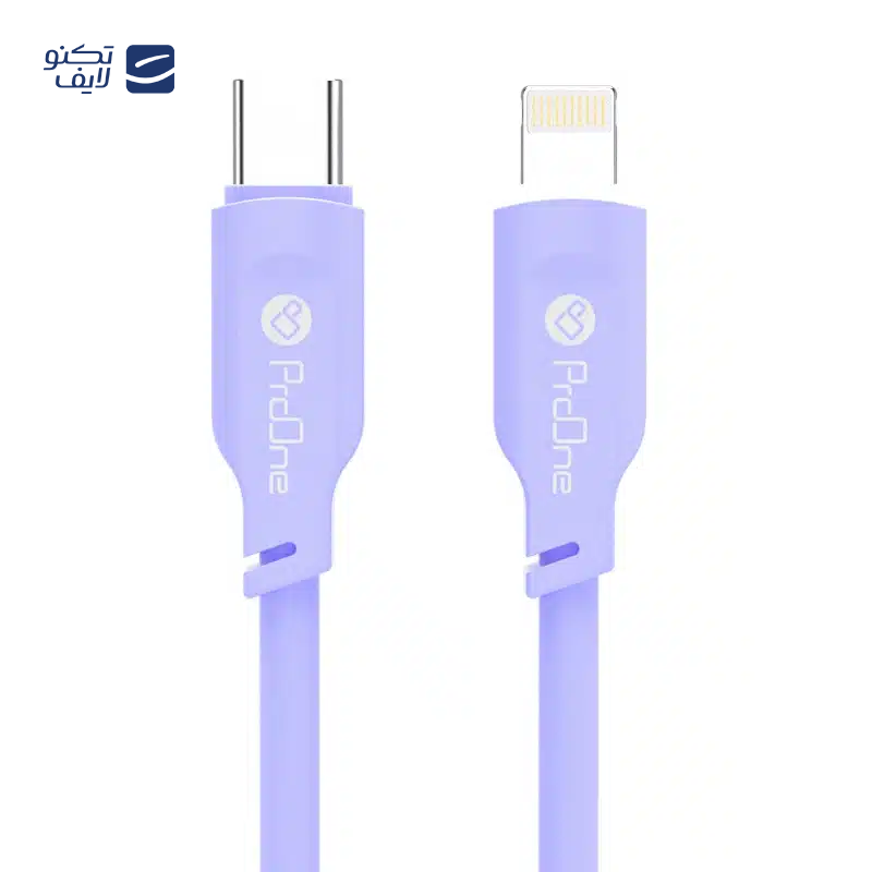 gallery-کابل تایپ سی به لایتنینگ پرووان مدل PCC137 طول 0.25 متر copy.png