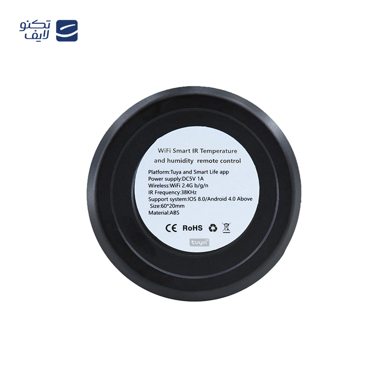 ریموت کنترل هوشمند تویا مدل سنسور دما و رطوبت