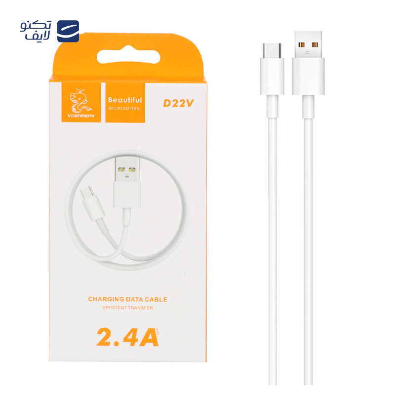 gallery-کابل تایپ سی دنمن مدل D22T طول 1 متر copy.png