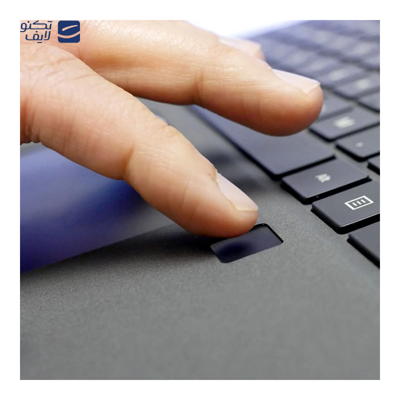 کیبورد تبلت مایکروسافت مدل Signature Keyboard with Fingerprint Reader مناسب برای تبلت مایکروسافت سرفیس Pro 8/Pro 9/Pro 10/Pro 11 