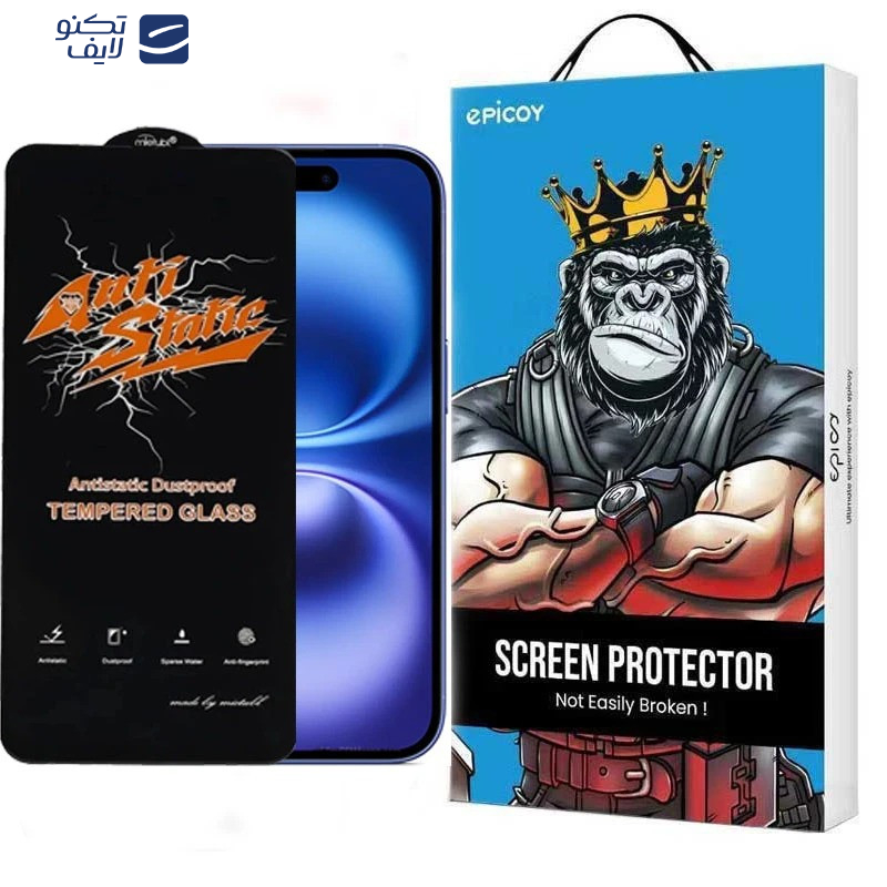 gallery-محافظ صفحه نمایش گوشی اپل iPhone 16e - 14 - 13 Pro - 13 اپیکوی مدل Antistatic Dustproof copy.png