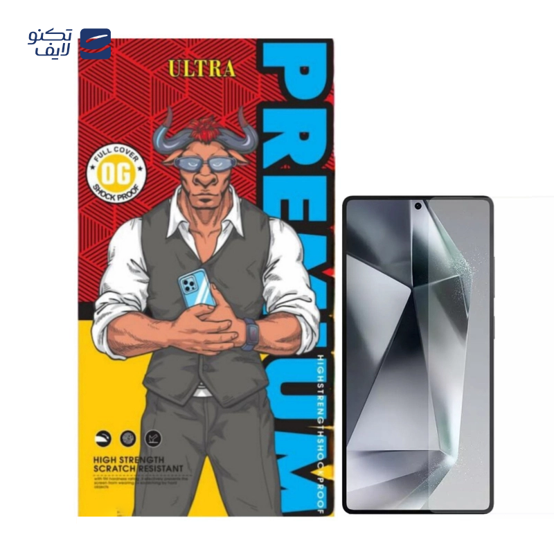 gallery-محافظ صفحه نمایش گوشی سامسونگ Galaxy S25 اولترا مدل بدون حاشیه Transparent copy.png