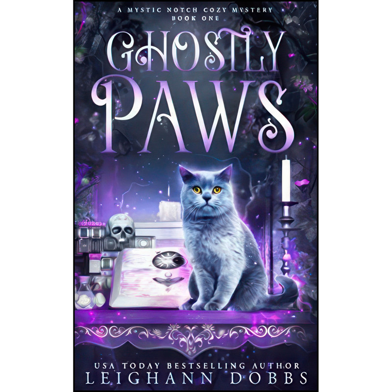 کتاب Ghostly Paws اثر Leighann Dobbs انتشارات تازه ها