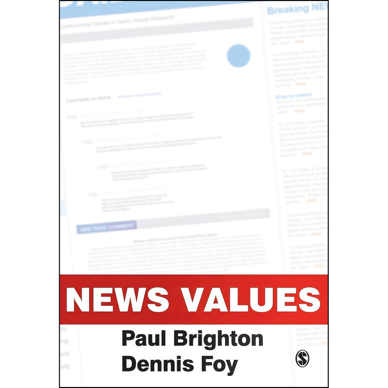 کتاب News Values اثر Paul Brighton and Dennis Foy انتشارات SAGE Publications Ltd