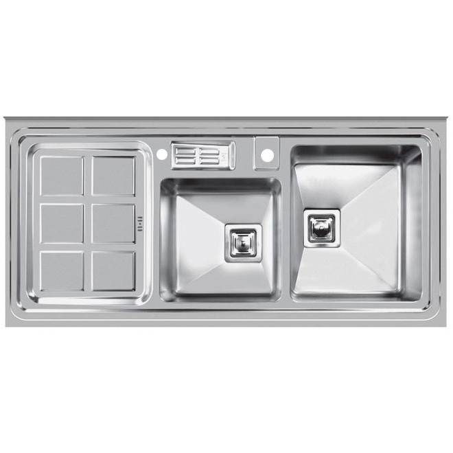 سینک ظرفشویی اخوان مدل NEW-320 روکار سینک ظرفشویی اخوان مدل NEW-320 روکار