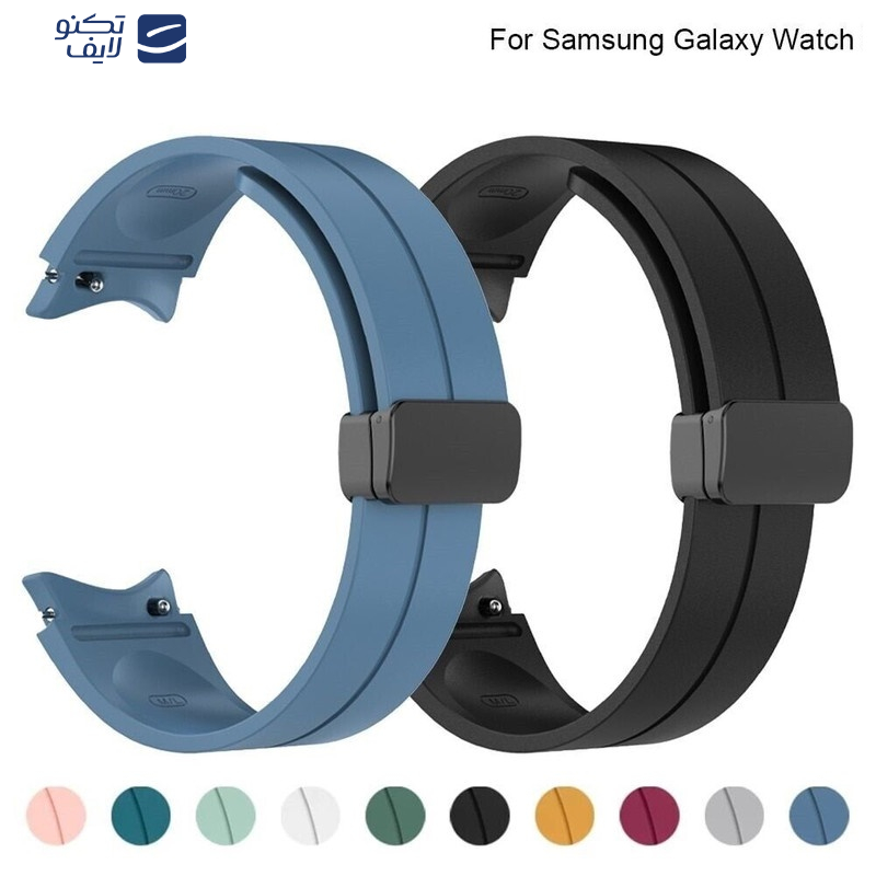 gallery-بند ساعت هوشمند سامسونگ Galaxy Watch 6 47mm 44mm 43mm 40mm - 5 Pro 45mm 44mm 40mm مدل Magnetic D-Buckle Sport Band  copy.png