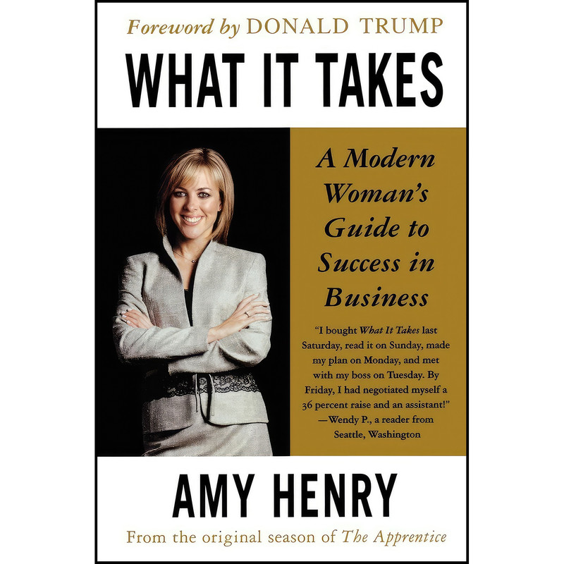 کتاب What It Takes اثر Amy Henry and Donald Trump انتشارات بله