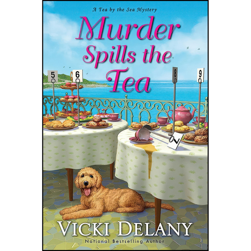 کتاب Murder Spills the Tea اثر Vicki Delany انتشارات Kensington