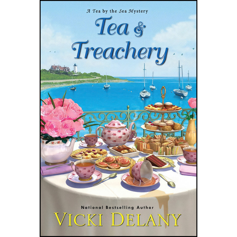 کتاب Tea & Treachery اثر Vicki Delany انتشارات Kensington