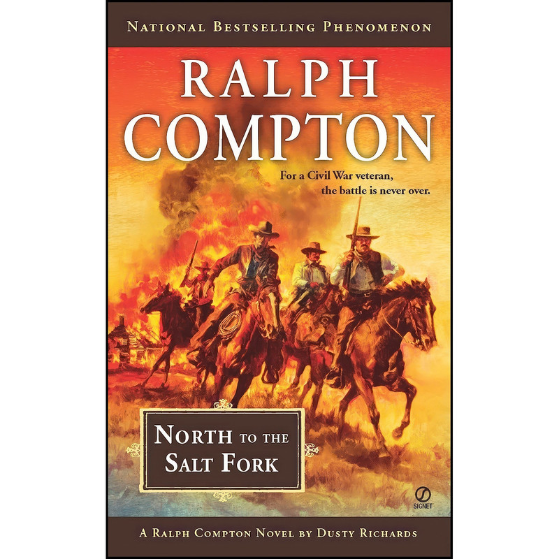کتاب Ralph Compton North to the Salt Fork اثر Dusty Richards and Ralph Compton انتشارات Berkley