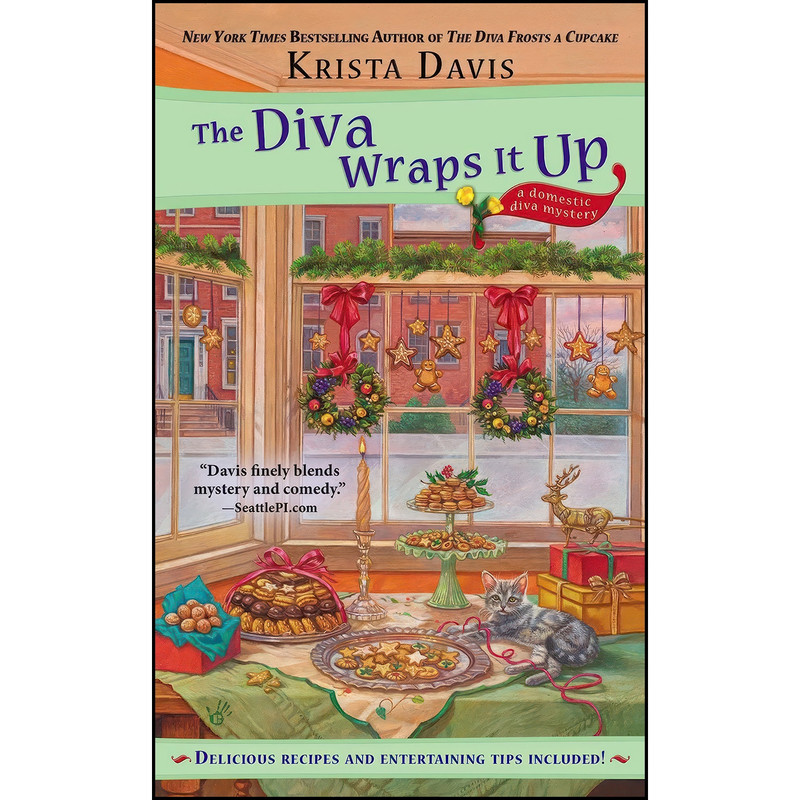 کتاب The Diva Wraps It Up اثر Krista Davis انتشارات Berkley
