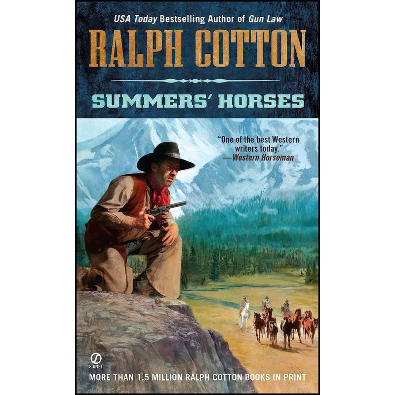 کتاب Summers Horses اثر Ralph Cotton انتشارات Berkley