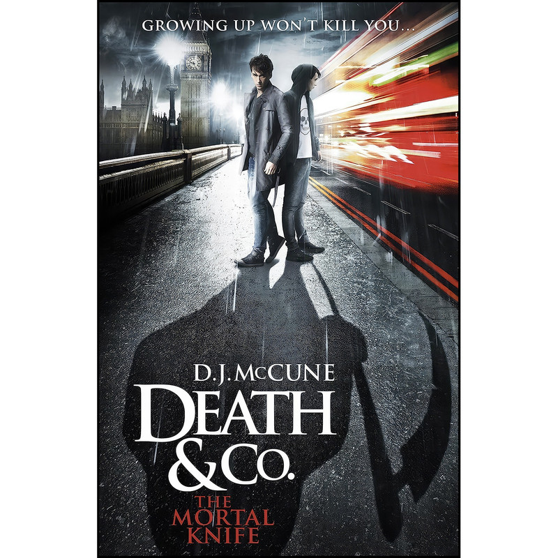 کتاب The Mortal Knife اثر D. J. McCune انتشارات Hot Key Books