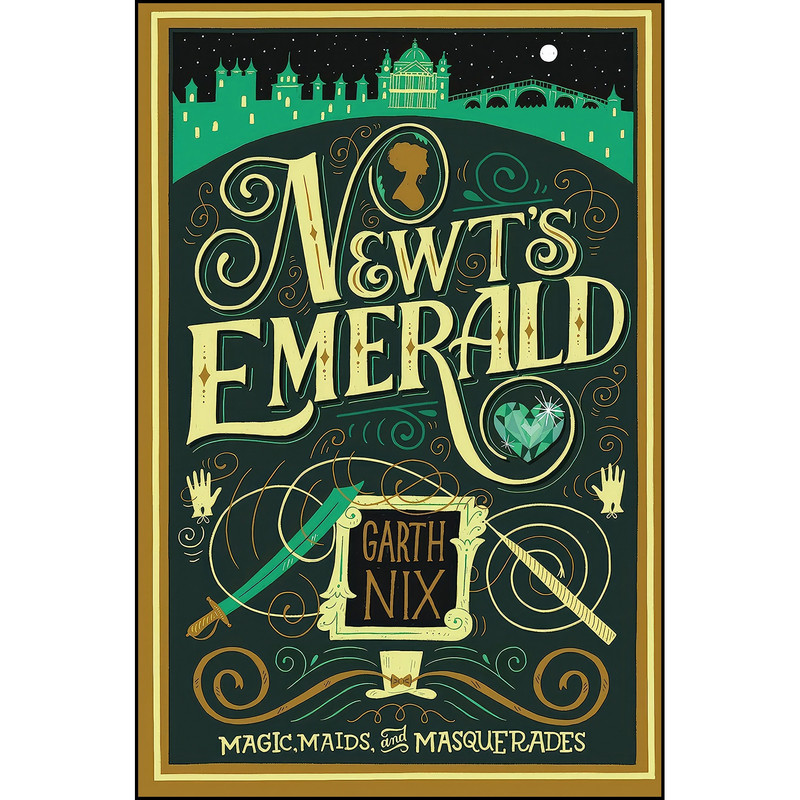 کتاب Newts Emerald اثر Garth Nix انتشارات Katherine Tegen Books