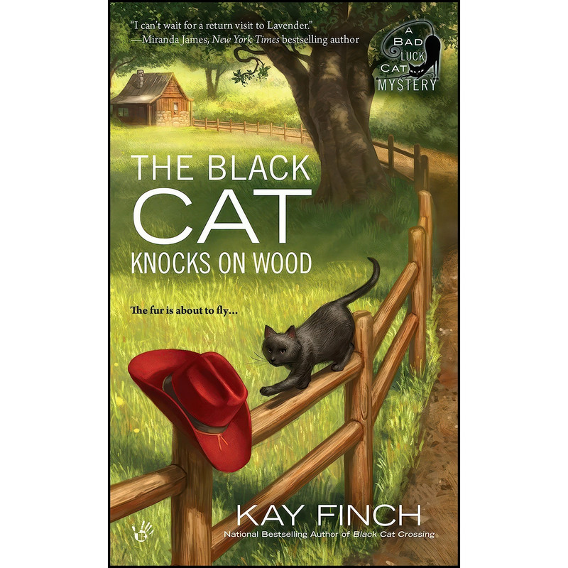 کتاب The Black Cat Knocks on Wood اثر Kay Finch انتشارات Berkley