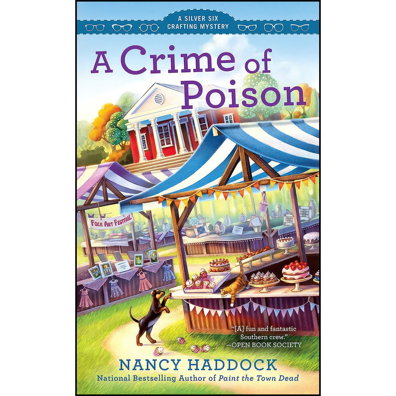 کتاب A Crime of Poison اثر Nancy Haddock انتشارات Berkley