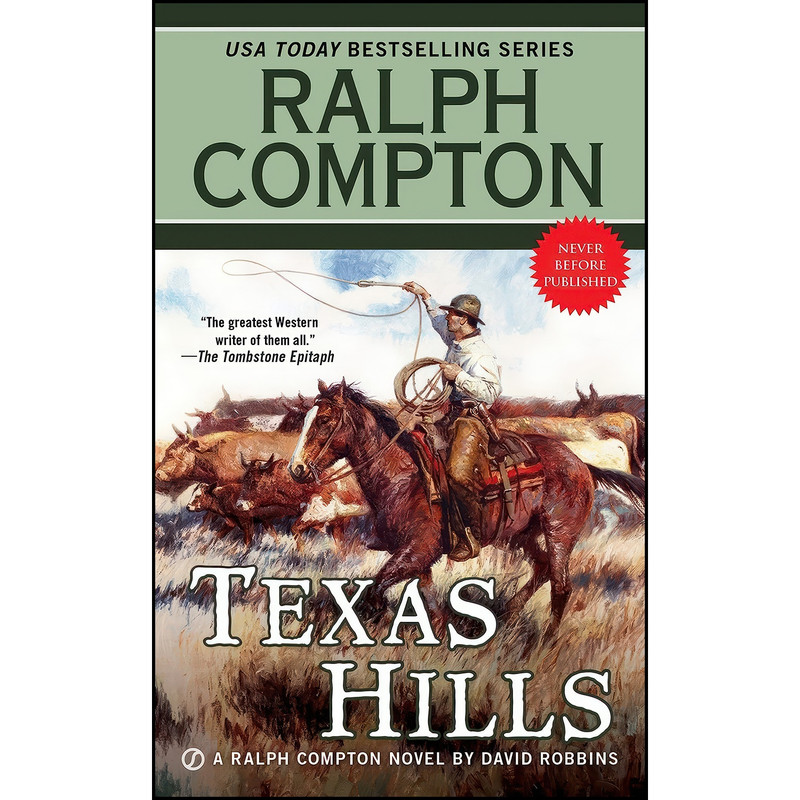 کتاب Ralph Compton Texas Hills اثر David Robbins and Ralph Compton انتشارات Berkley