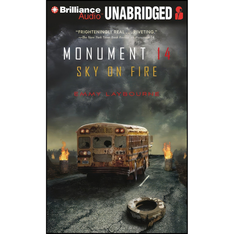 کتاب Sky on Fire اثر Emmy Laybourne and Todd Haberkorn انتشارات Brilliance Audio