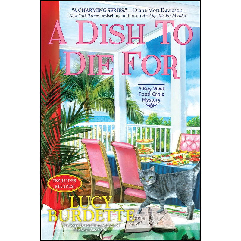 کتاب A Dish to Die for اثر Lucy Burdette انتشارات Crooked Lane Books
