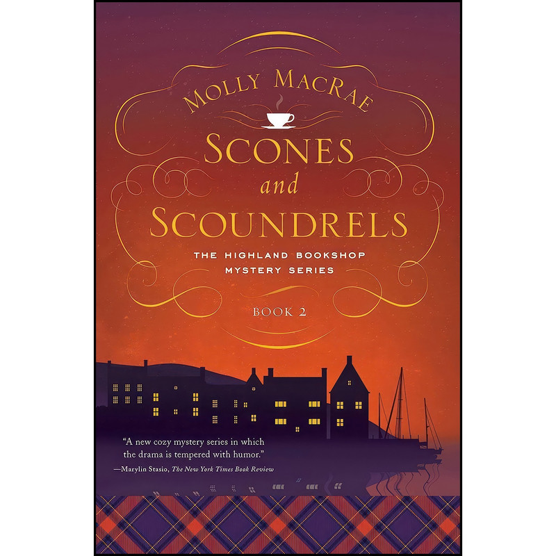 کتاب Scones and Scoundrels اثر Molly MacRae انتشارات Pegasus Crime