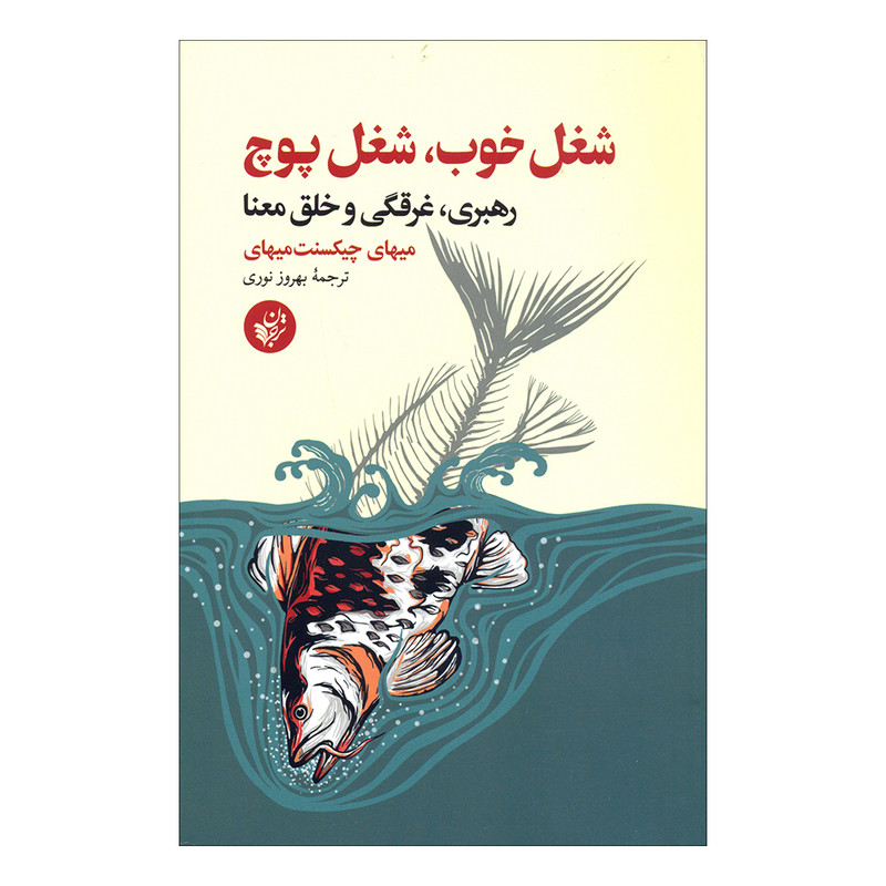 کتاب شغل خوب، شغل پوچ اثر میهای چیکسنت میهای انتشارات ترجمان