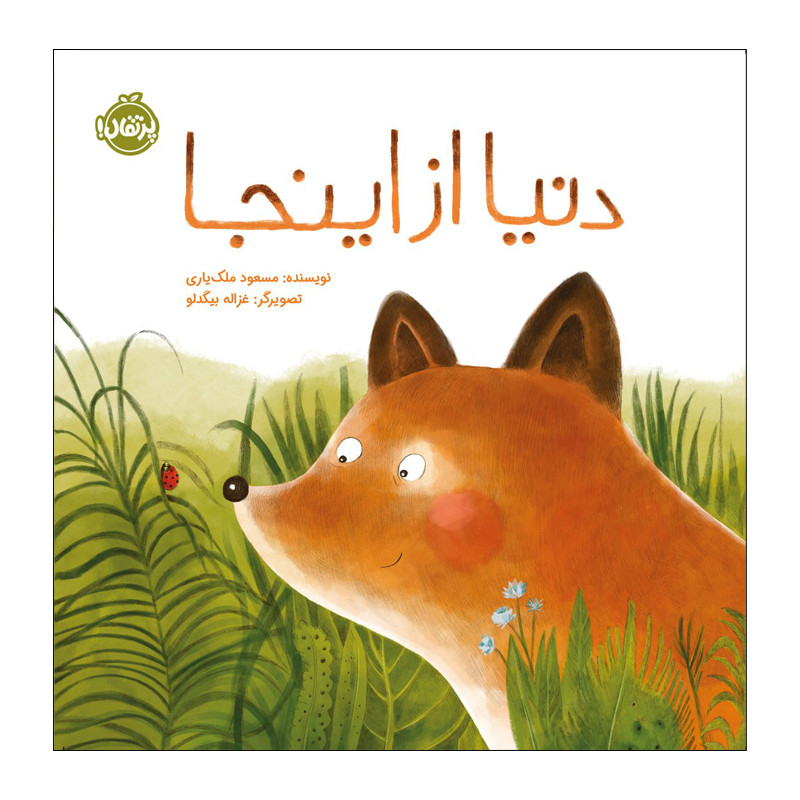 کتاب دنیا از اینجا اثر مسعود ملک یاری انتشارات پرتقال