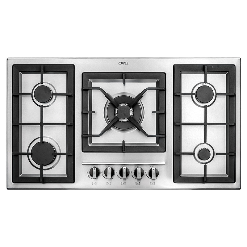 اجاق گاز صفحه‌ای 5 شعله کن مدل IS-9505