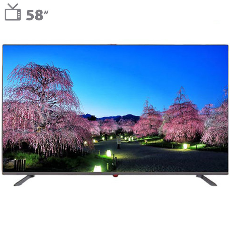 تلویزیون جی وی سی مدل QLT58N100 سایز 58 اینچ