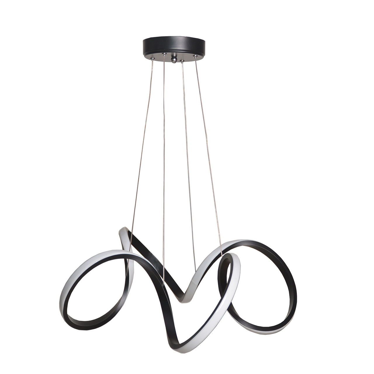 لوستر مدرن سقفی اتاق چشمه نور مدل A6378/4H ریموت دار