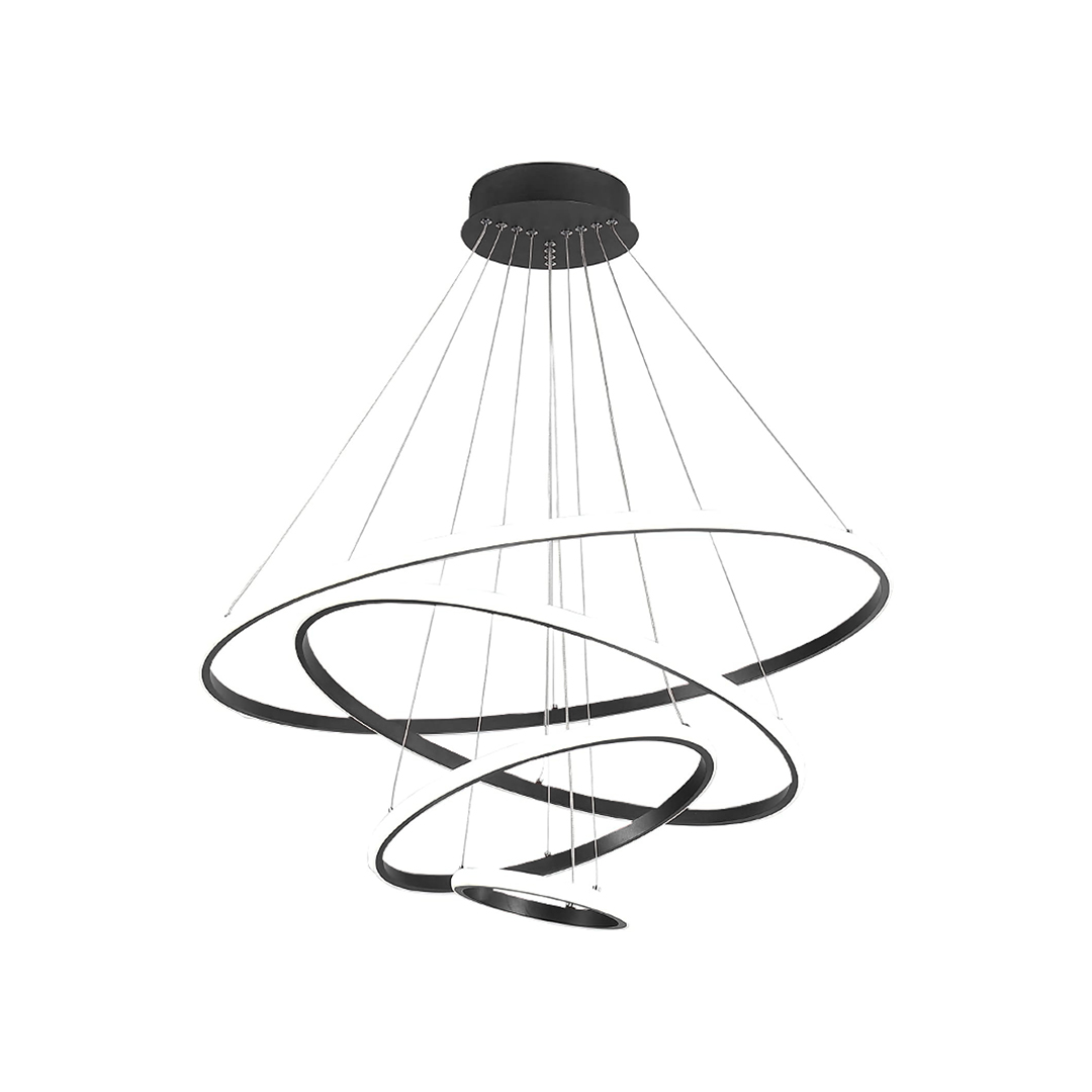 لوستر مدرن سقفی اتاق چشمه نور مدل A6361/4 مهتابی