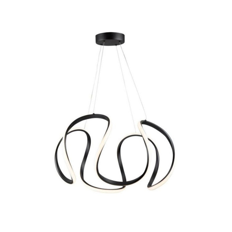 لوستر مدرن سقفی اتاق چشمه نور مدل A6352 ریموت دار