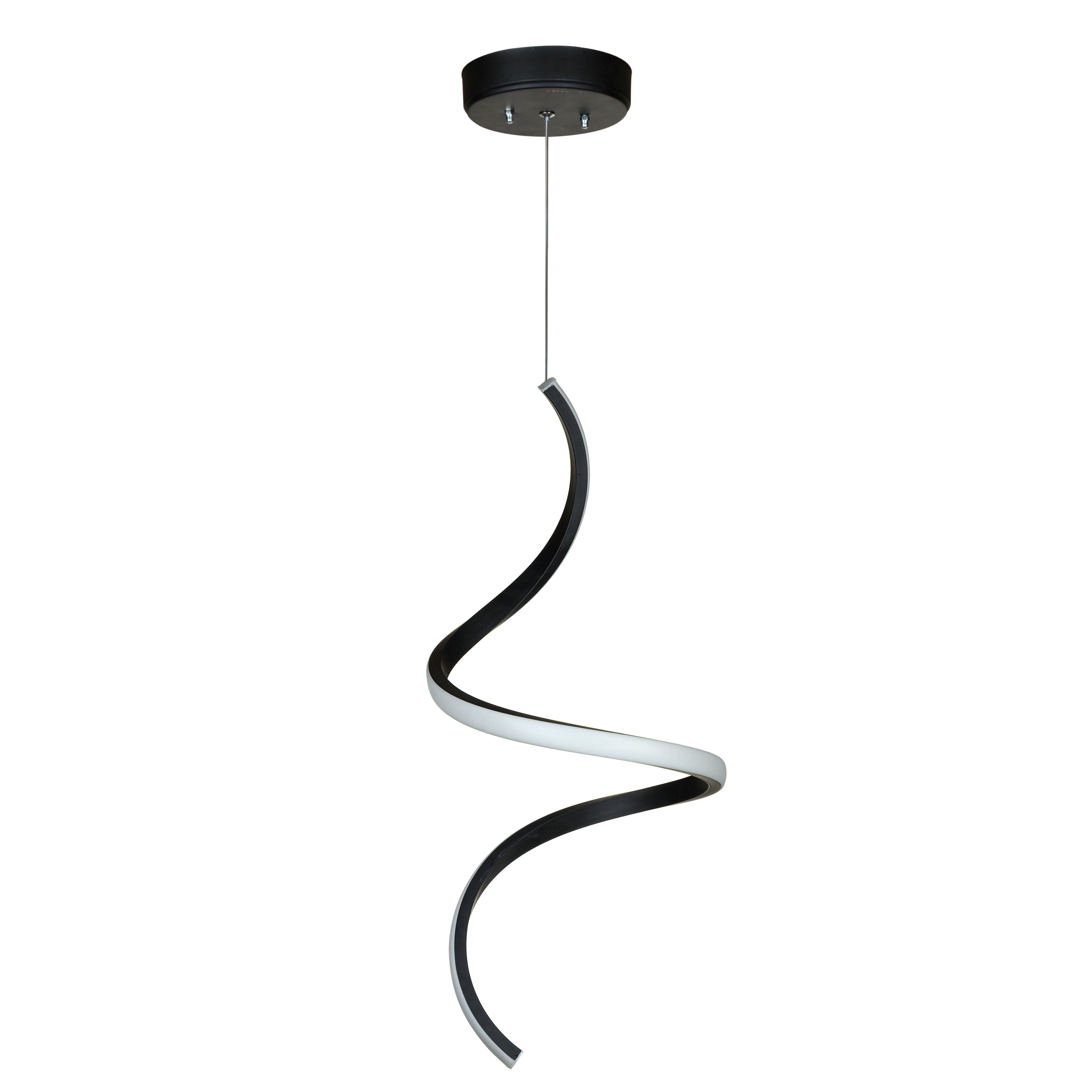 لوستر مدرن سقفی اتاق چشمه نور مدل A6328/1H ریموت دار