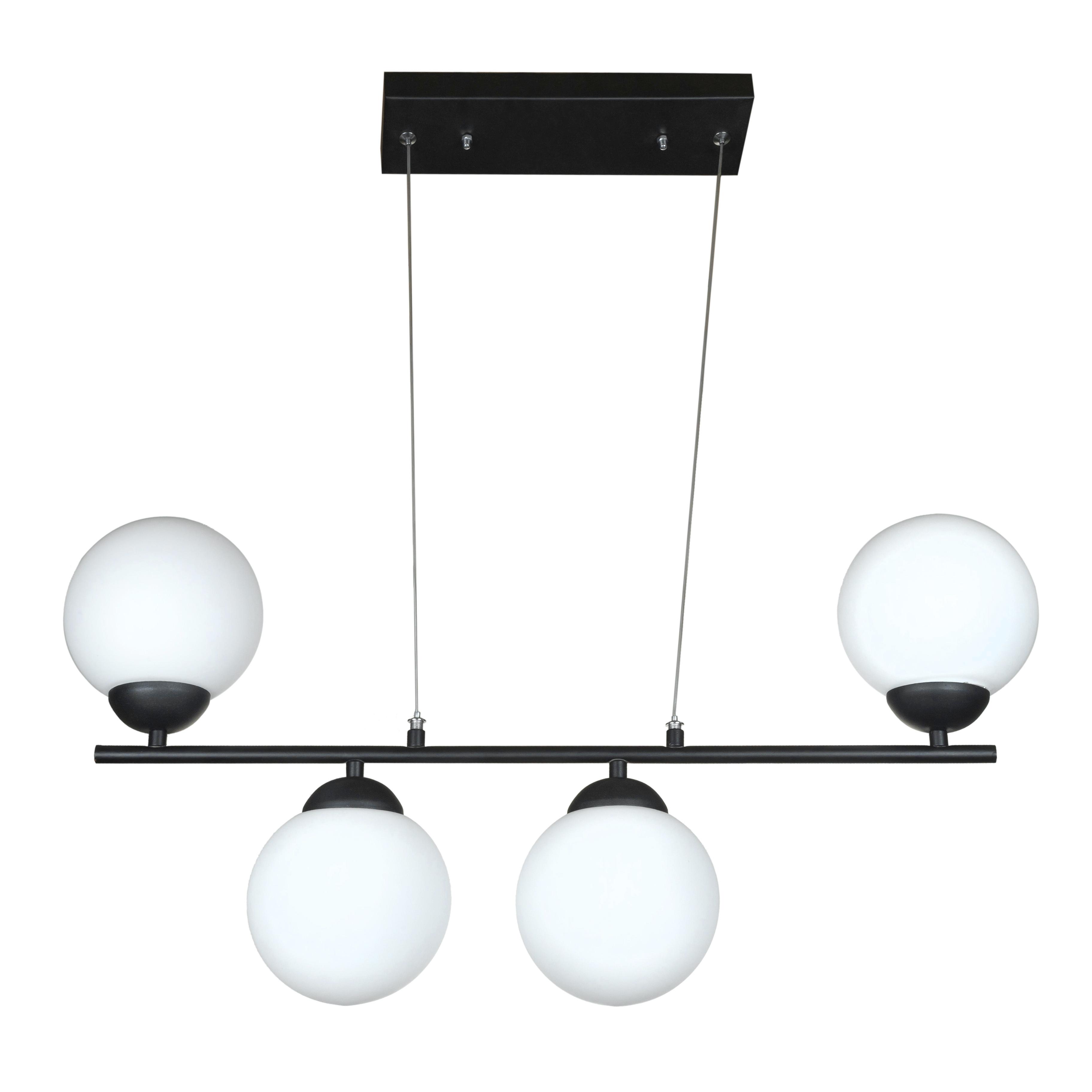 لوستر مدرن سقفی اتاق چشمه نور مدل A1230/4