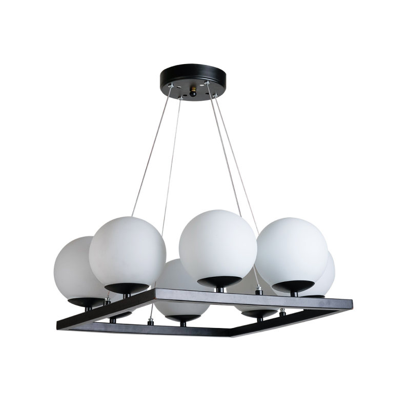 لوستر مدرن سقفی اتاق چشمه نور مدل A1254/8