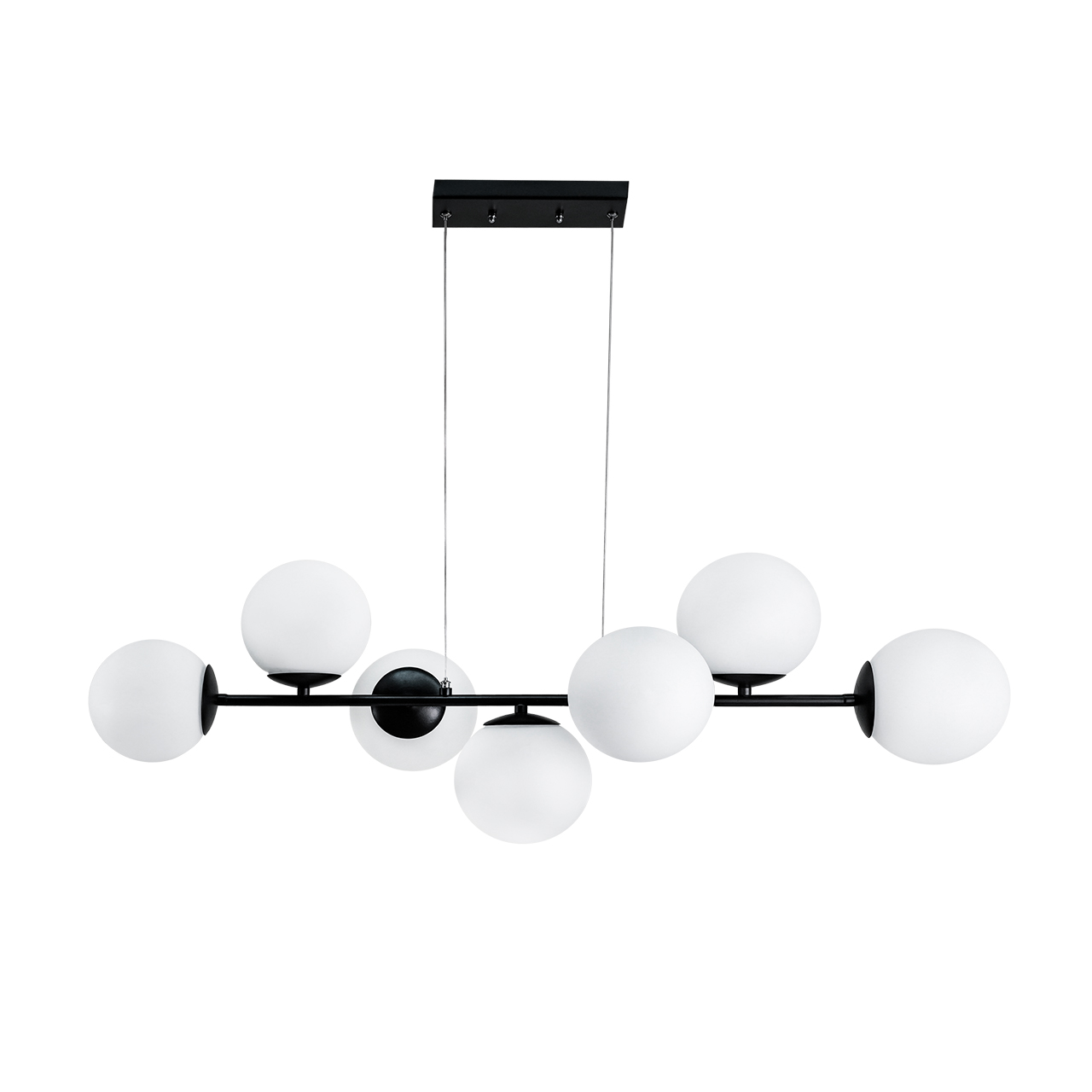 لوستر مدرن سقفی اتاق چشمه نور مدل A1230/7