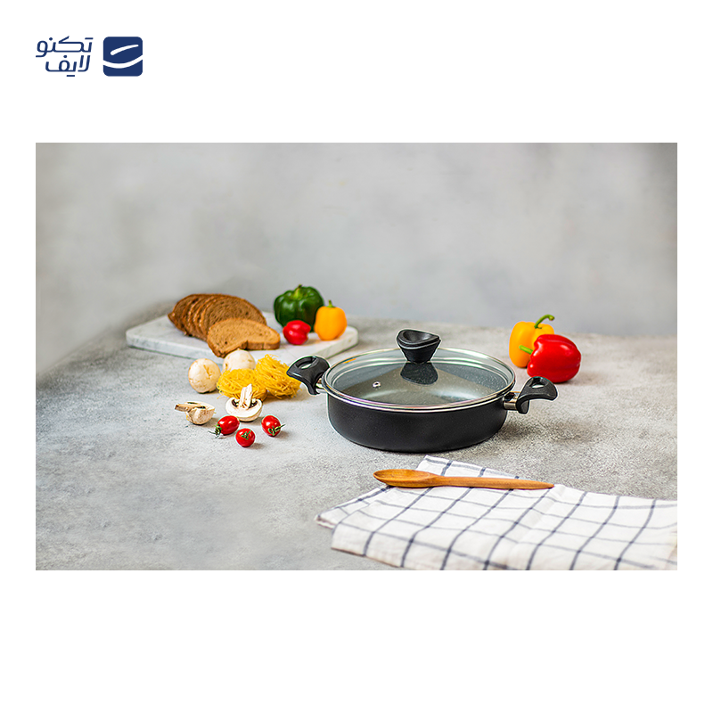 تابه دودسته تکنو مدل آنتیک سایز 32 تابه دودسته تکنو مدل آنتیک سایز 32