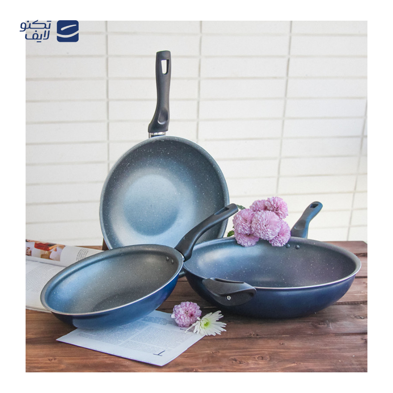 تابه تکدسته تکنو مدل وٌک سایز 32بدون درب