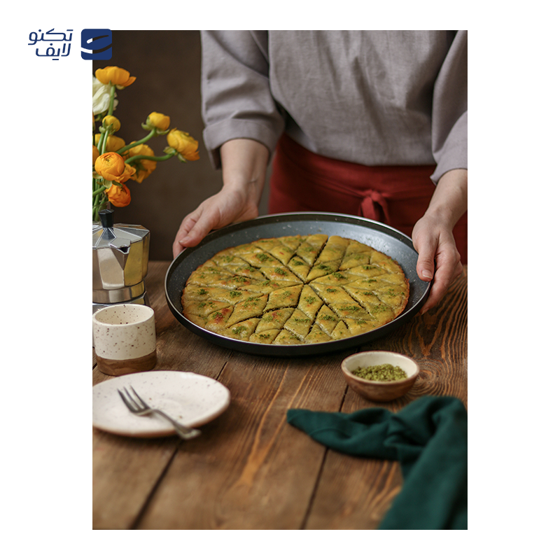 ظرف پیتزا پز تکنو سایز 34